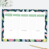 How to Use Your Desk Planner