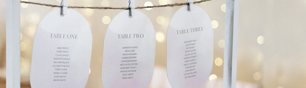 category header image Wedding Table Plans