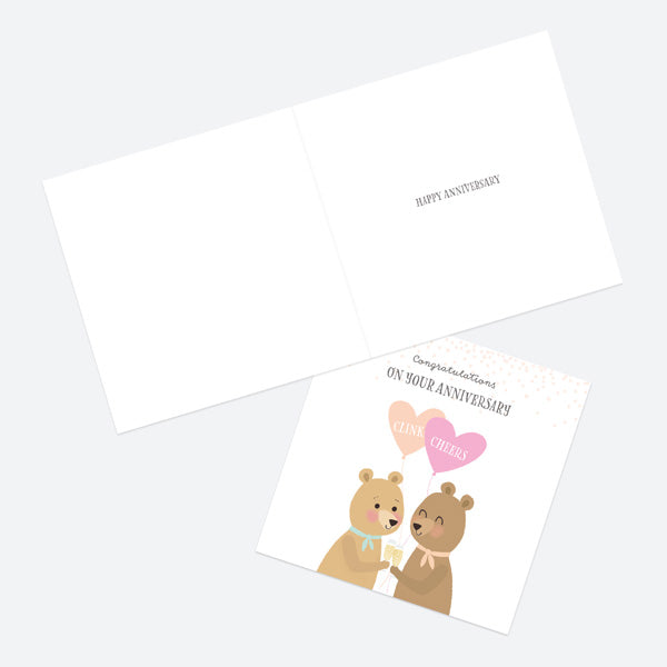 Anniversary Card - Characters - Bears