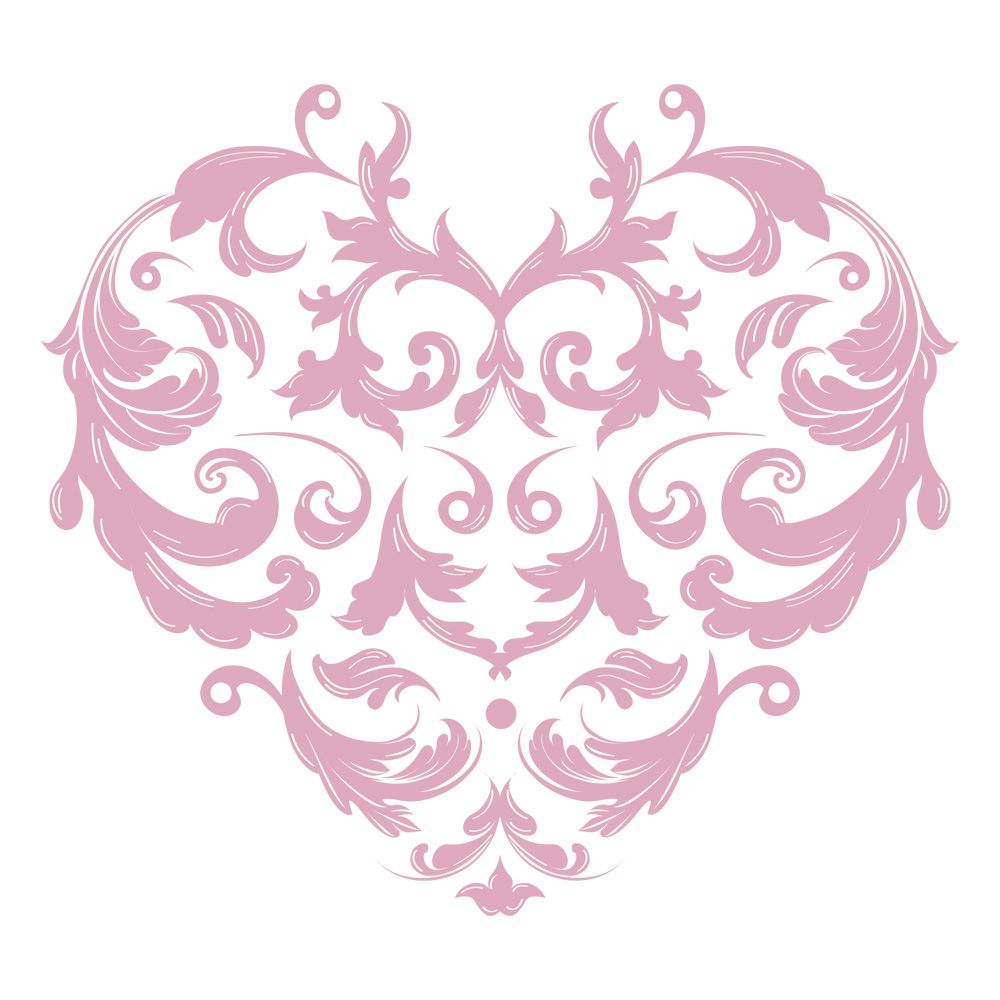 Baroque Heart - Table Name/Number