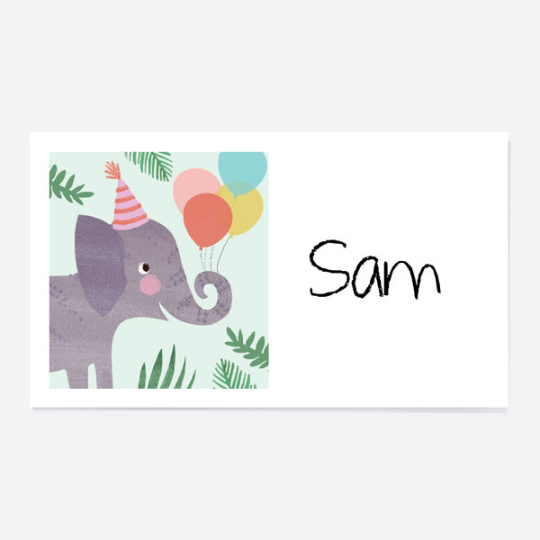 category header image Jungle Animals - Party Sticker - Pack of 10