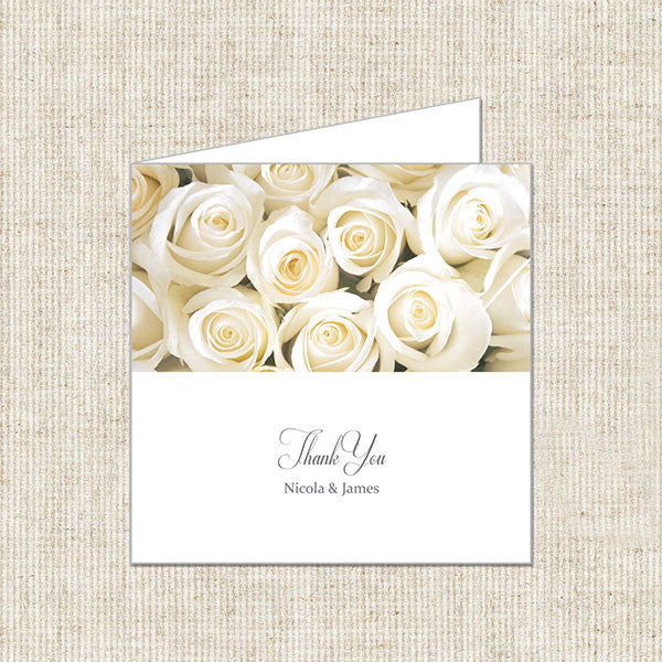 English Roses Thank You Card