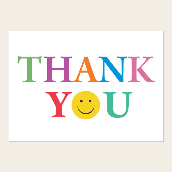 Ready to Write Thank You Cards - Emoji - Pack of 10