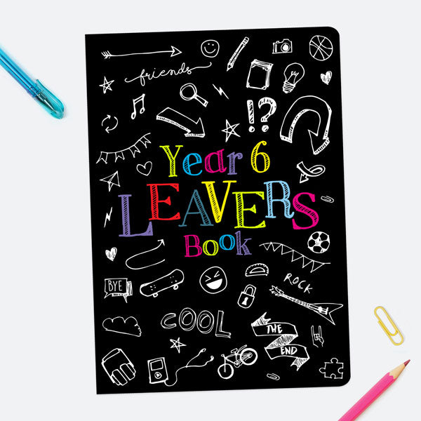 Fun Doodles - Year 6 - A5 School Leavers Book