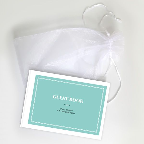 Chic Typography Bespoke - Wedding Guest Book