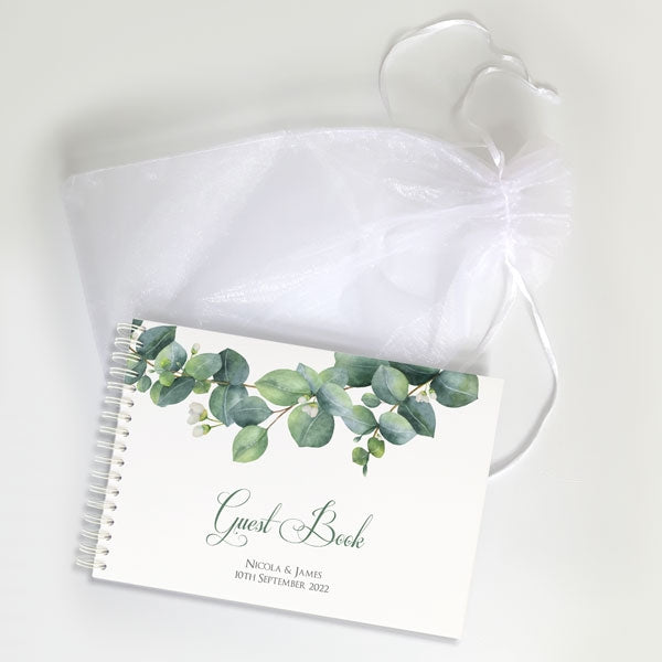 Eucalyptus Garland - Wedding Guest Book