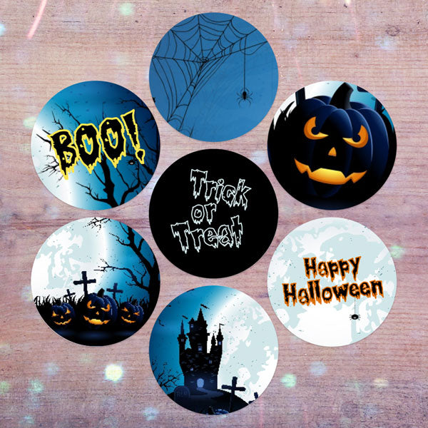 Haunted House - Halloween Stickers - Pack of 70