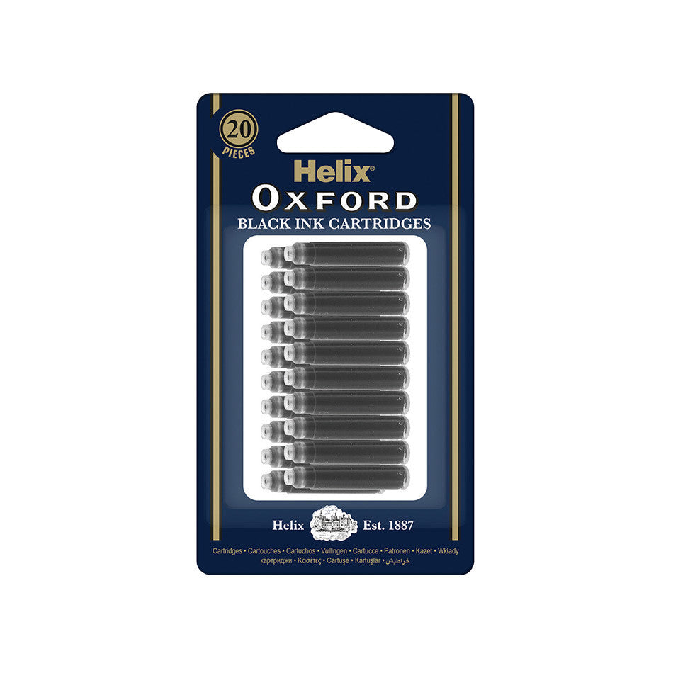 Helix Oxford Ink Cartridges Pack of 20