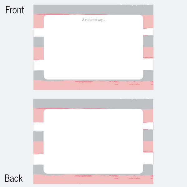 Earn Your Stripes - A Note To Say - Note Cards - Pack of 10