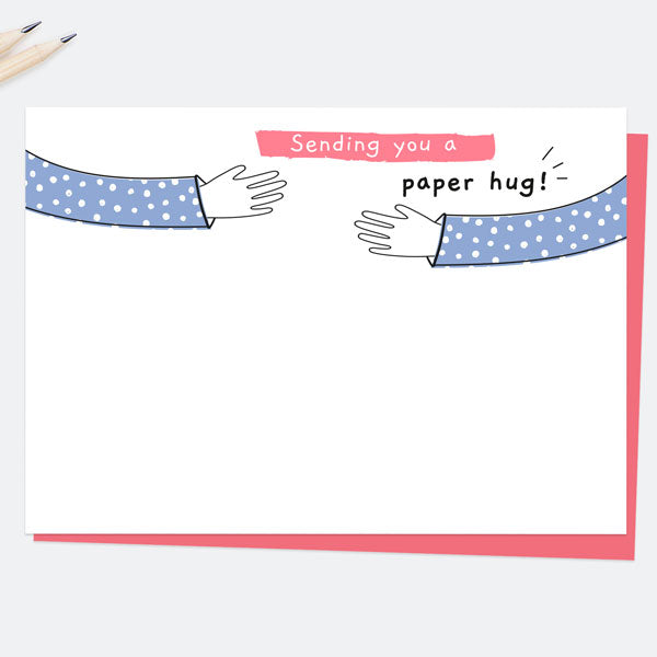 Paper Hug - Note Cards - Pack of 10