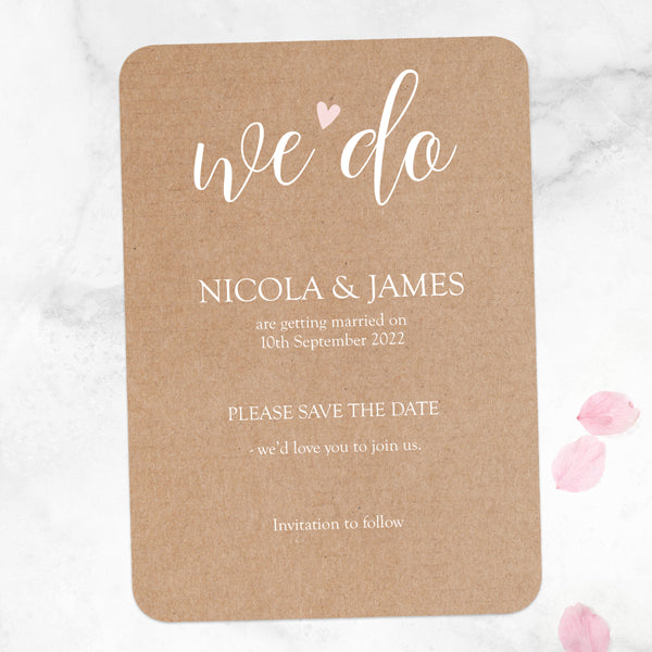 We Do - Save the Date Cards
