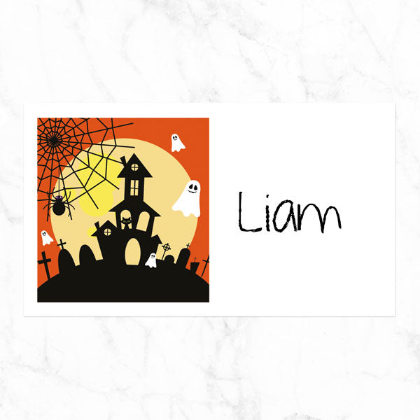 Spooky Ghosts - Halloween Party Sticker - Pack of 10