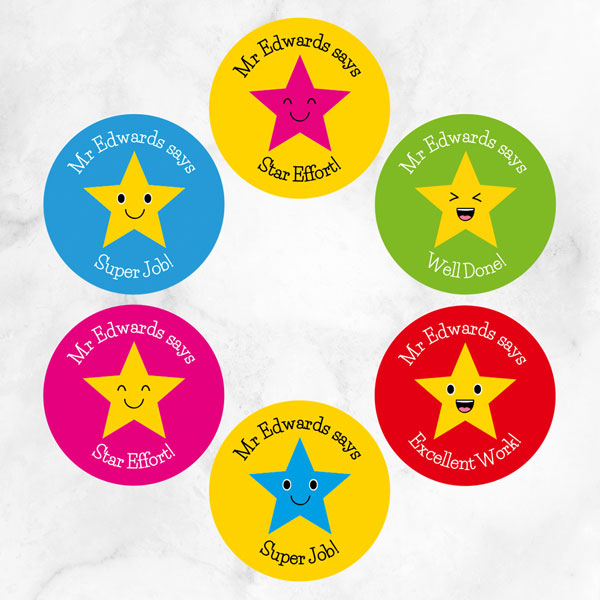 Superstars - Teacher Stickers - Pack of 48