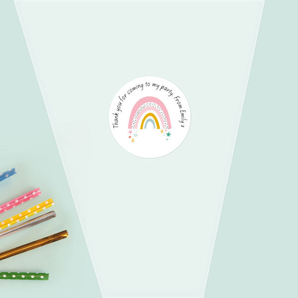 Chasing Rainbows - Sweet Cone & Sticker - Pack of 35