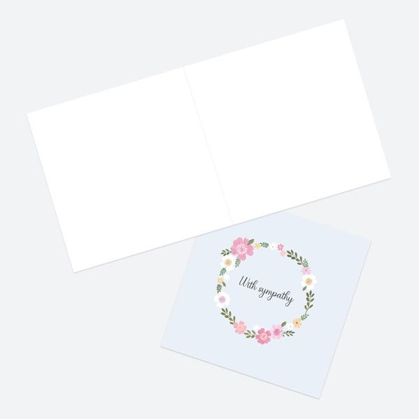 Sympathy Cards - Mixed Flowers & Birds - Pack of 6