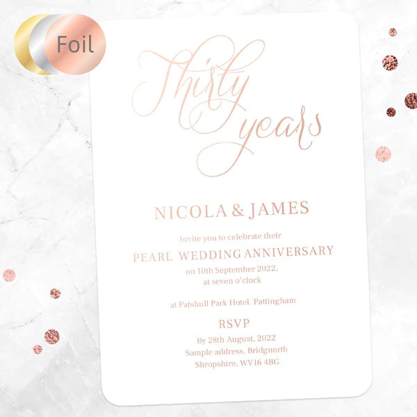 How Do You Politely Ask for Gifts on an Anniversary Invitation?
