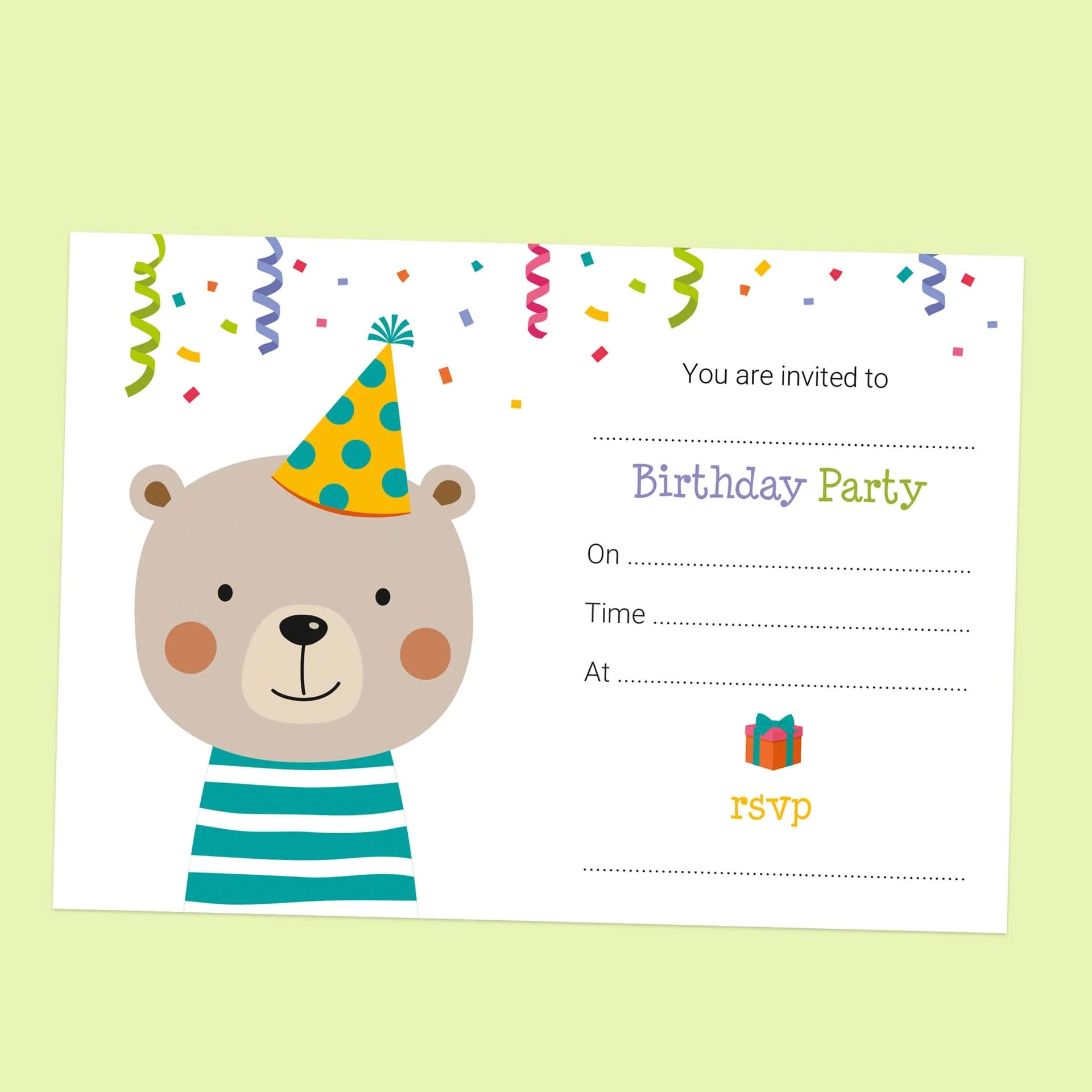 How Do You Respond to a Birthday Invitation RSVP?