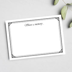 Memory Card Message Ideas: Thoughtful Words for a Funeral or Celebration of Life