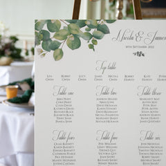 How to Create the Perfect Wedding Table Plan