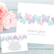 Pastel Wedding Invitation Inspiration