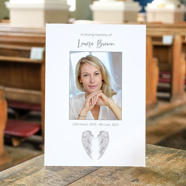 Memorial-Sign-Grey-Angel-Wings