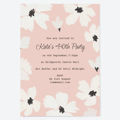 What Do You Write on a 40th Birthday Invitation?