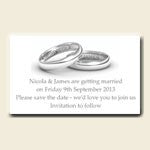 Save the Date Magnet
