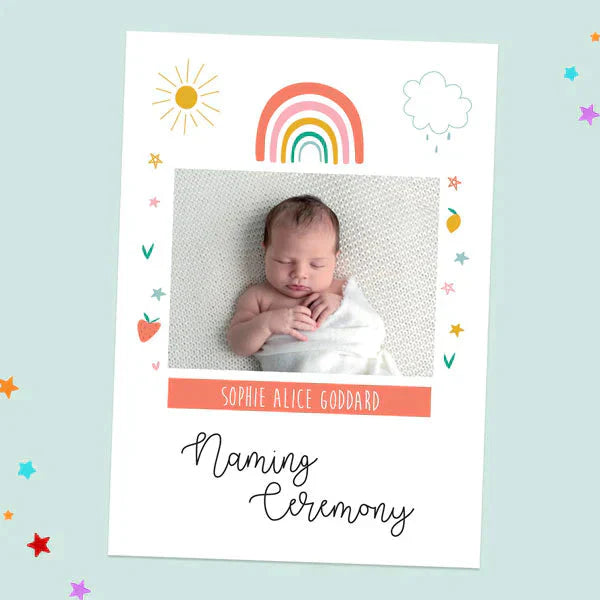 Christening & Naming Ceremony Invitation