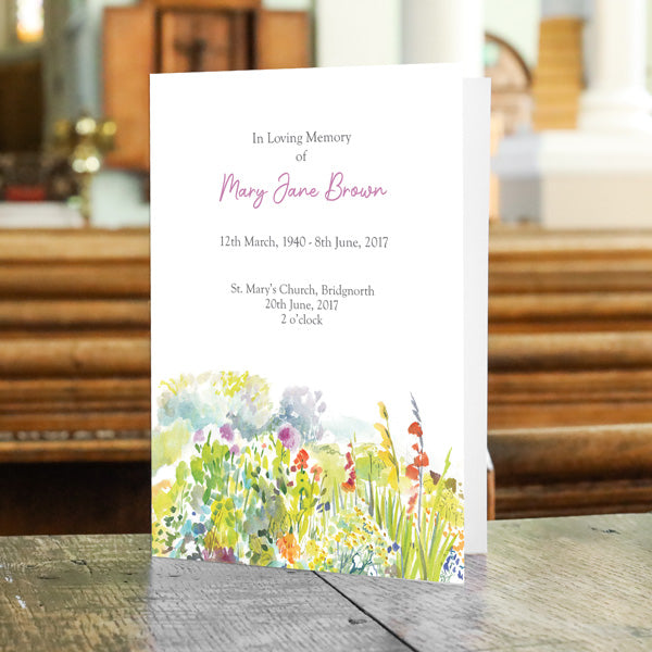 Funeral Order of Service Examples: Ideas for a Thoughtful Service Booklet