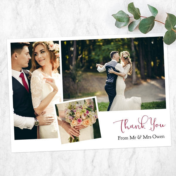 Wedding Thank You Card