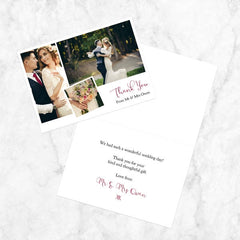 Wedding Thank You Card Wording Ideas & Etiquette