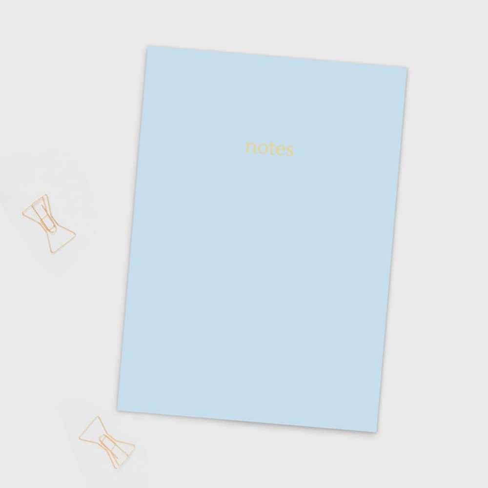 Light Blue - A5 Colourblock Notebook (03/0004)