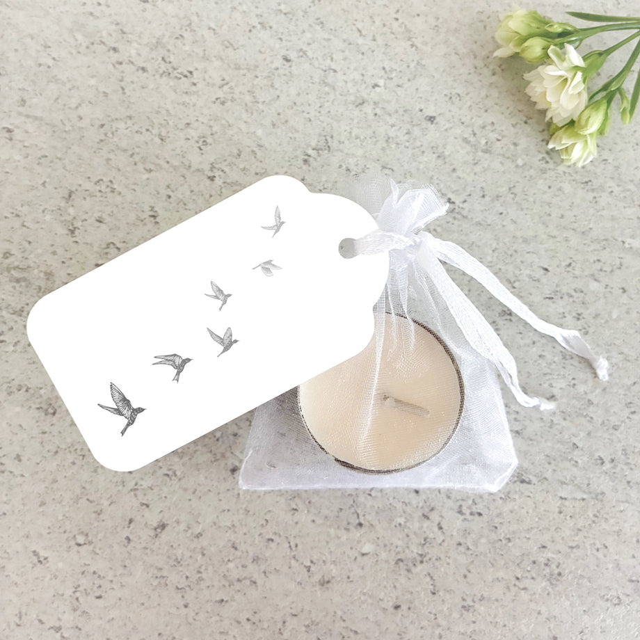 Angel & Dove White Sparkler Cards For Funerals – Pack Of 25 Remembrance Cards (Sparklers Not Included) - View #3
