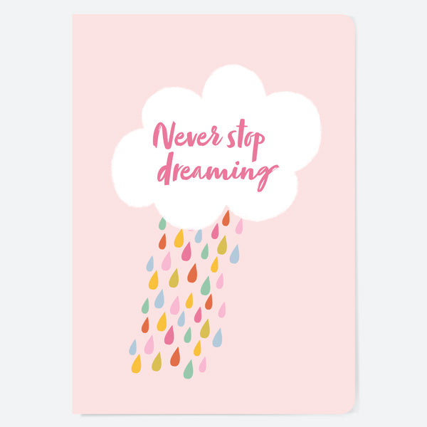 Charity A5 Exercise Books - Paper Hug - Clouds & Raindrops - Pack of 2