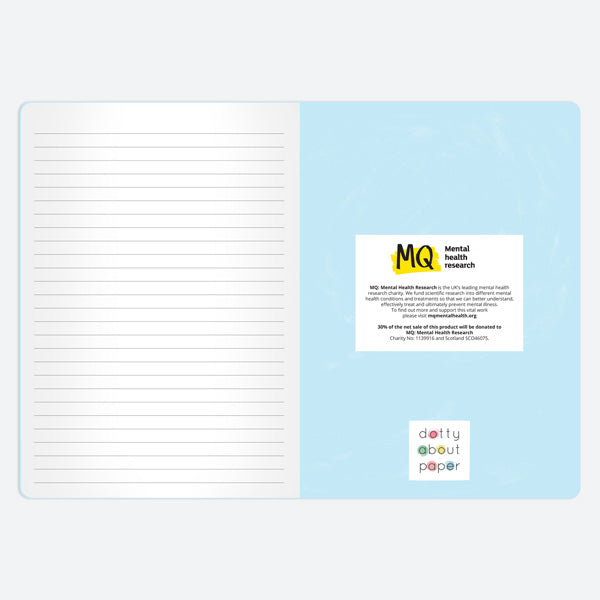 Charity A5 Exercise Books - Paper Hug - Clouds & Raindrops - Pack of 2