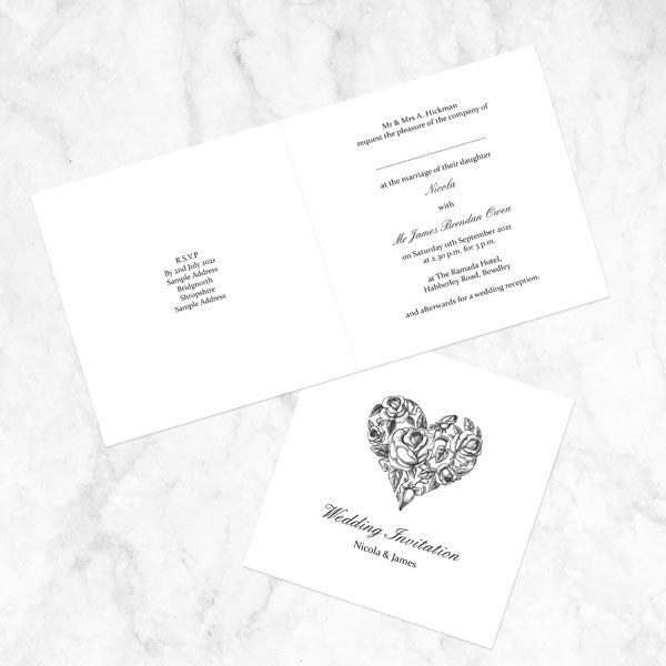 Amore Wedding Invitation