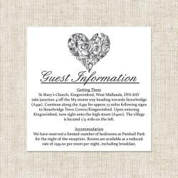 Amore Guest Information