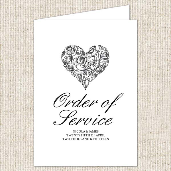 Amore Order Of Service