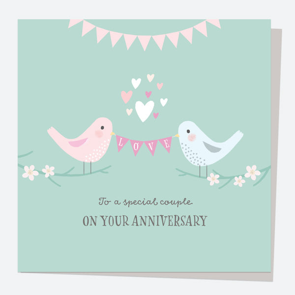 Anniversary Card - Characters - Birds