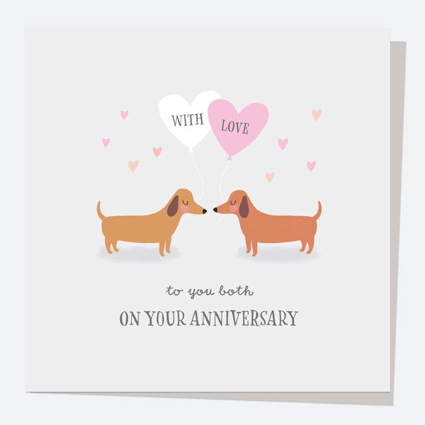 Anniversary Card - Characters - Dogs