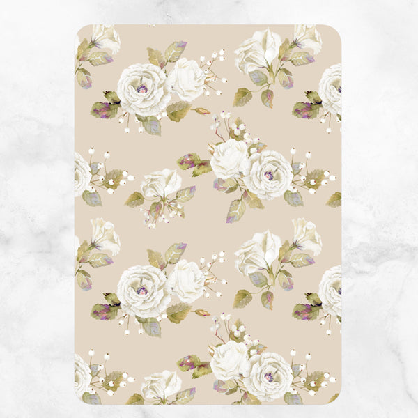50th Wedding Anniversary Invitations - Vintage Cream Roses