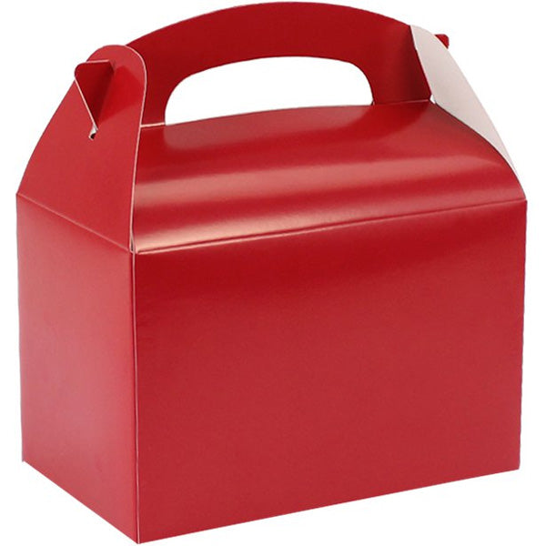 Party Box - Red Party Tableware - Pack of 10