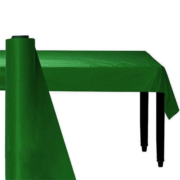 Plastic Banqueting Roll 30m x 1m - Green Party Tableware