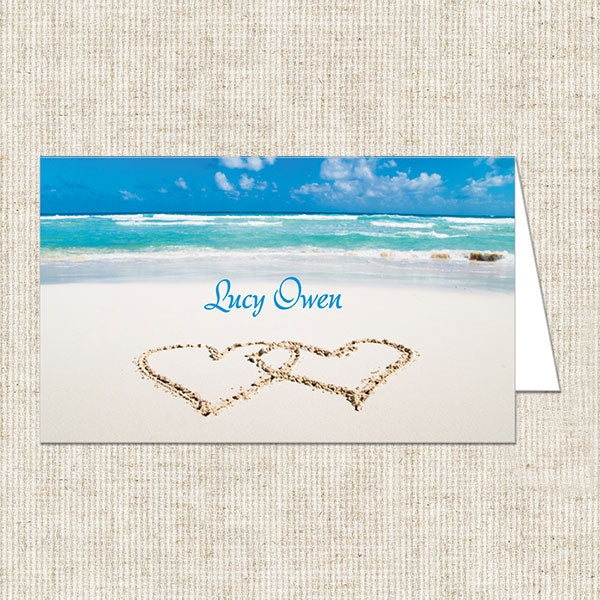 Beach Paradise Place Card