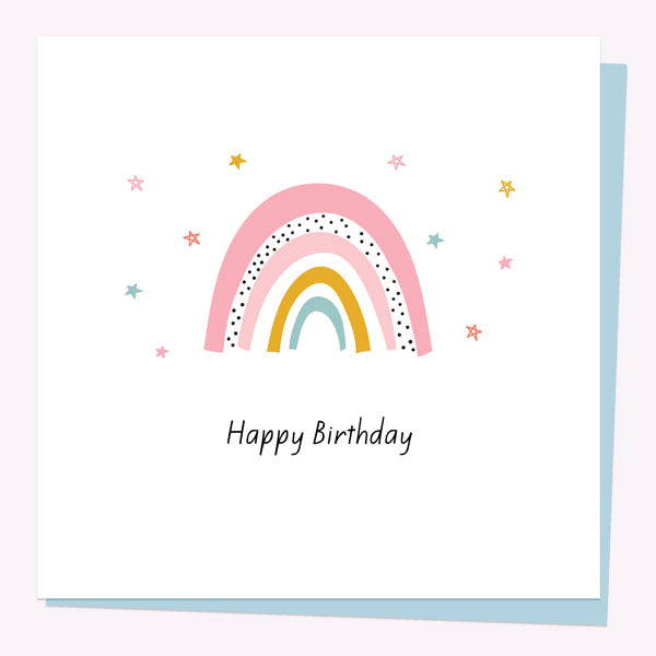 Kids Birthday Card - Chasing Rainbows Happy Birthday
