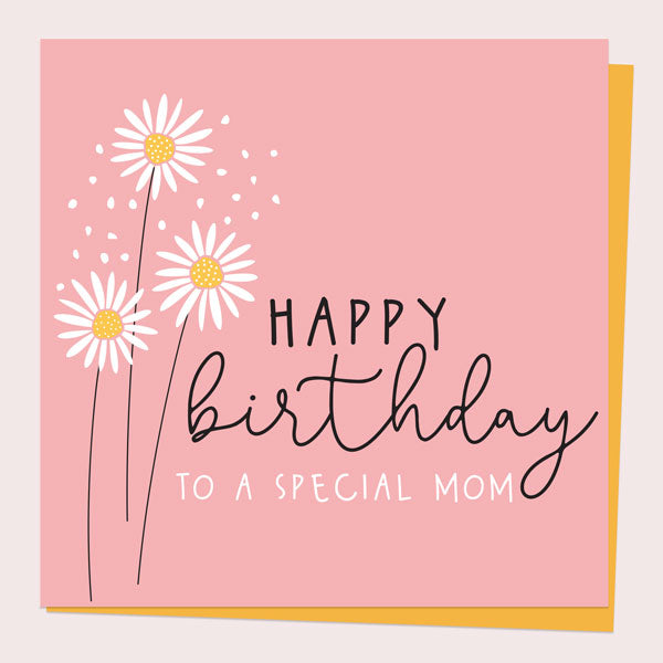 Mom Birthday Card - Oopsy Daisies - Happy Birthday Special Mom