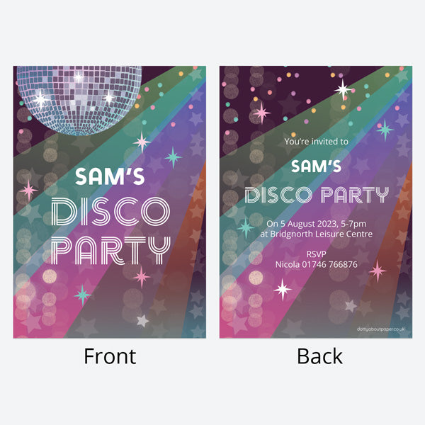 Disco Theme Party Invitations 31 Disco Theme Party Ideas That Will