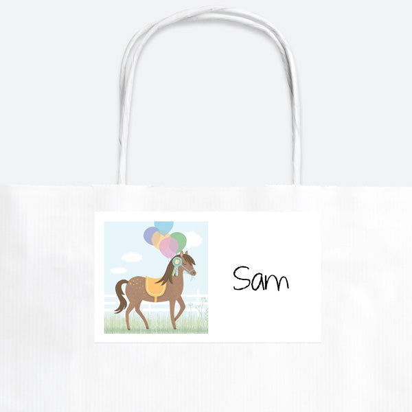 Horse Riding Stables - Party Bag & Sticker - Pack of 10