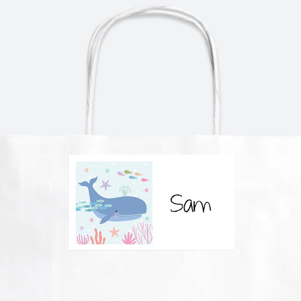 Mermaid Under The Sea - Party Bag & Sticker - Pack of 10