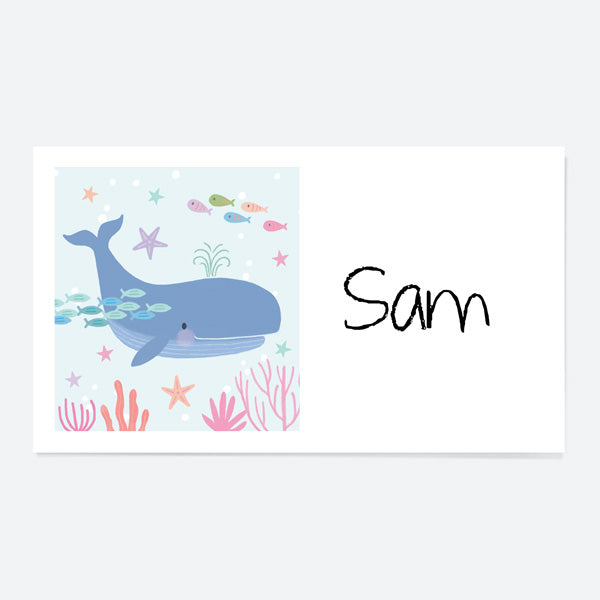 Mermaid Under The Sea - Party Sticker - Pack of 10